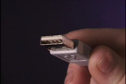 USB Cable Stock Footage 298722