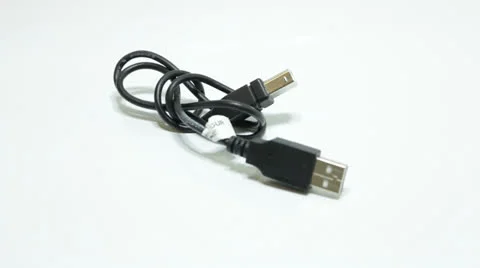 USB Cable Video stock 26671815