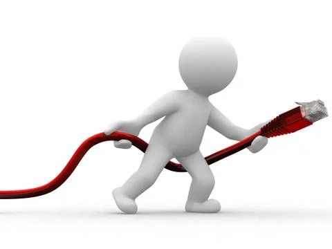 Usb cable Stock Illustration