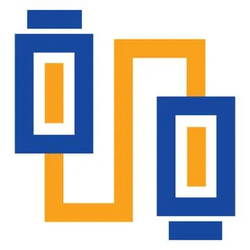 Usb Cable Line Icon Stock Illustration