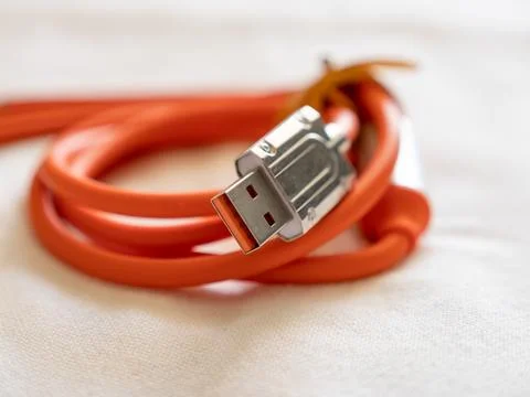 Usb cable maintenance tips for home users guide indoor tutorial informative 스톡 사진