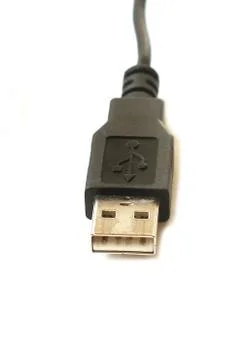 USB cable plug  Stock Photos