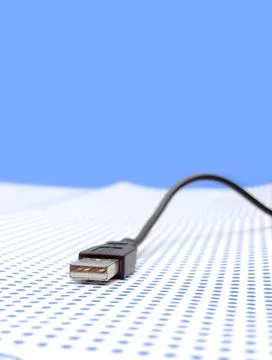 Usb cable usb cable ,model released, Symbolfoto Copyright: xZoonar.com/ben... Stock Photos