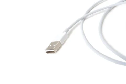Usb cable white Big Stock Photos