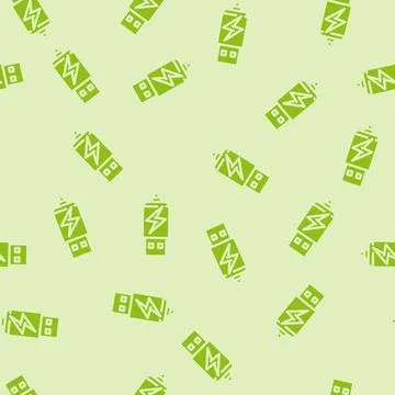 Usb charging label product caution glyph vector seamless pattern Ilustración de archivo
