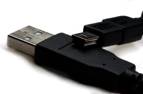 USB connector Stock Photos