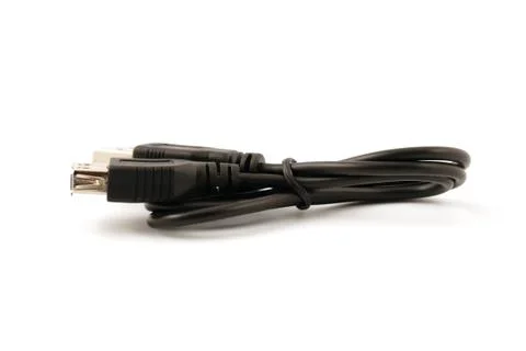 Usb connectors, cable. Stock Photos