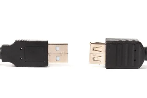 Usb connectors Stock Photos