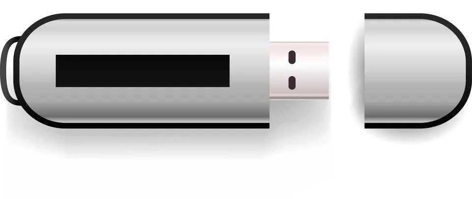 USB design Art &amp; illustration Vector Stock Illustration