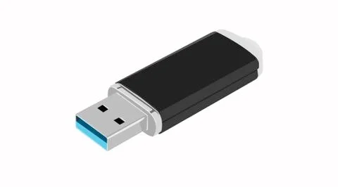 USB device Stock Illustration