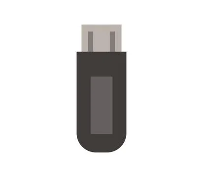 Usb drive icon illustrated in vector on white background usb drive icon il... Stock Photos