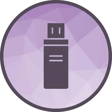 Usb Drive icon vector image. Stock Illustration