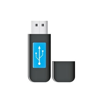 Usb drive Illustrazione stock