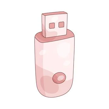 Usb drive Stock Illustration