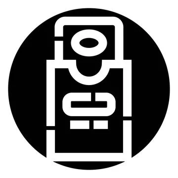 Usb drive vector icon for data storage Stock Illustration