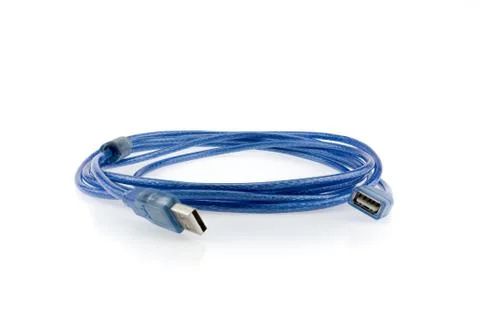USB extending cable Foto stock