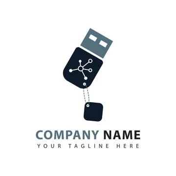 USB flash disk icon Stock Illustration