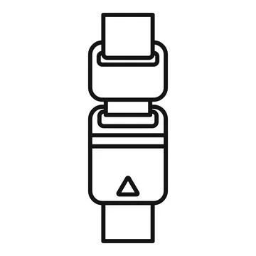 Usb flash drive icon connecting to laptop computer Stock Illustration