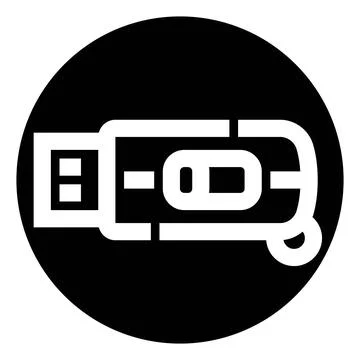 Usb flash drive icon for digital data storage イラスト素材