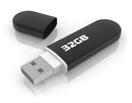 USB flash drive Stock Illustration