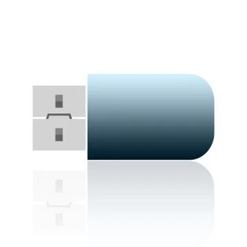Usb flash drive Stock Illustration