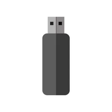 USB Flash Drive Stock Illustration