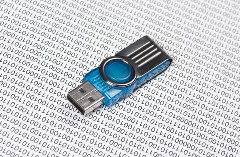 Usb flash drive 스톡 사진