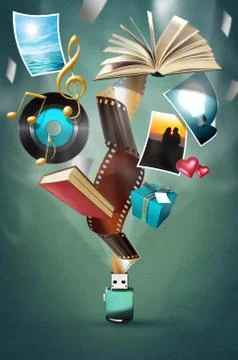 USB Flash Drive Stock Photos