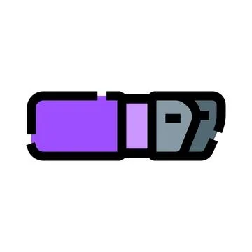 Usb flash drive transmitting digital data and memory Stock Illustration