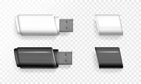 USB flash drive vector illustration Stock Illustration