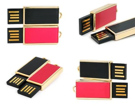 Usb flash drives Stock Photos