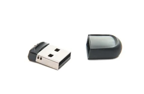 Usb flash isolated Stock Photos
