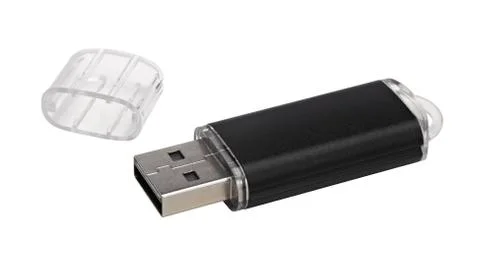 Usb flash memory, close-up, Stock Photos