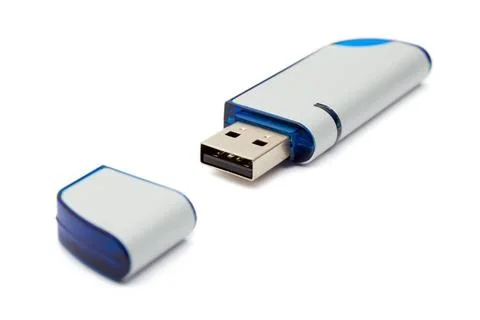 Usb flash memory Usb flash memory, isolated on white background Copyright:... Stock Photos