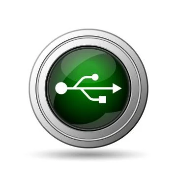 Usb icon Stock Illustration