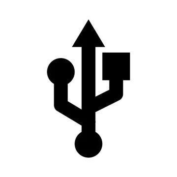 USB Icon Stock Illustration