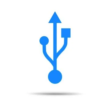 Usb icon Stock Illustration