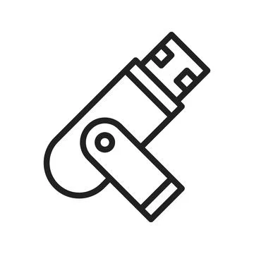 Usb icon image. Stock Illustration