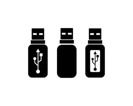 Usb icon vector illustration Stock Illustration