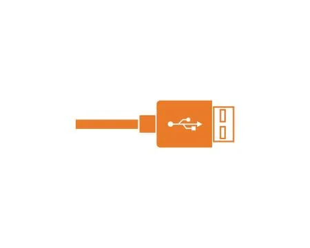 Usb icon vector illustration Stock Illustration