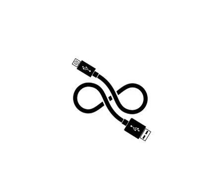 Usb icon vector illustration Stock Illustration