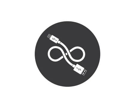Usb icon vector illustration Stock-Illustration