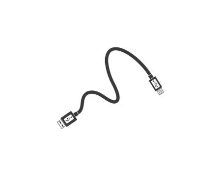 Usb icon vector illustration Stock Illustration