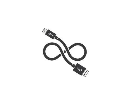 Usb icon vector illustration usb icon vector illustration template Copyrig... Stock Photos