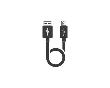 Usb icon vector illustration usb icon vector illustration template Copyrig... Stock Photos