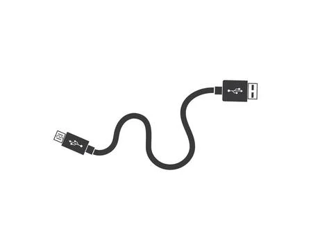 Usb icon vector illustration usb icon vector illustration template Copyrig... Foto stock