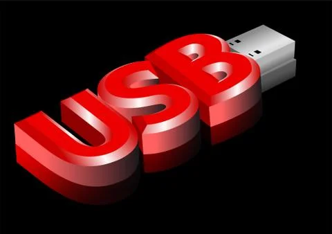 Usb Stock Illustration