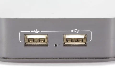 USB Interface of TV receiver box Foto stock