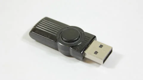 USB key - flash drive Stock Footage 24805336