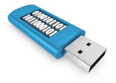 Usb key Stock Illustration